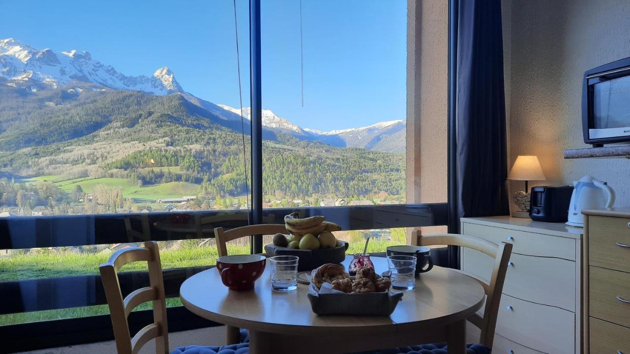 Ferienwohnung Cap Plein Sud En Ubaye Barcelonnette Exterior foto